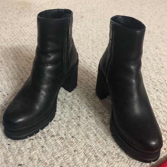 PRADA Leather Booties - Picture 3 of 4